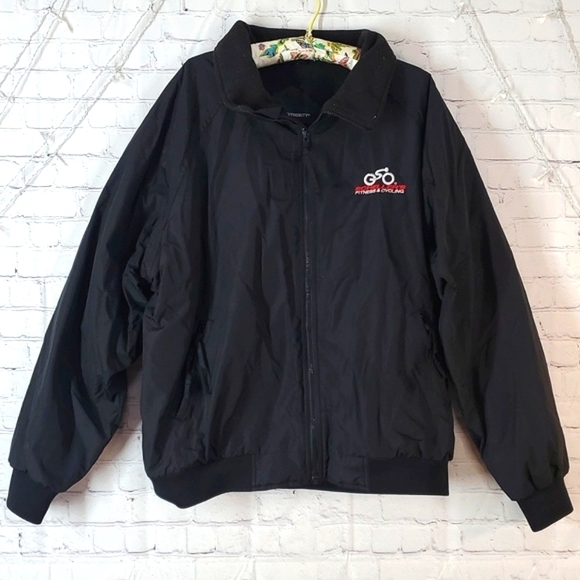 Port Authority Other - Port Authority Schellers Fitness Cycling Collared Full Zip Insulated Jacket Mens